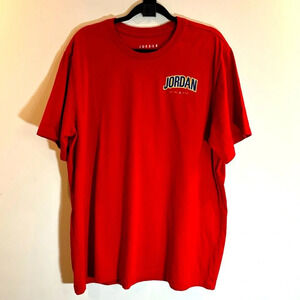 NIKE AIR JORDAN Sz XL 100% Cotton Short Sleeve  Tee T-Shirt